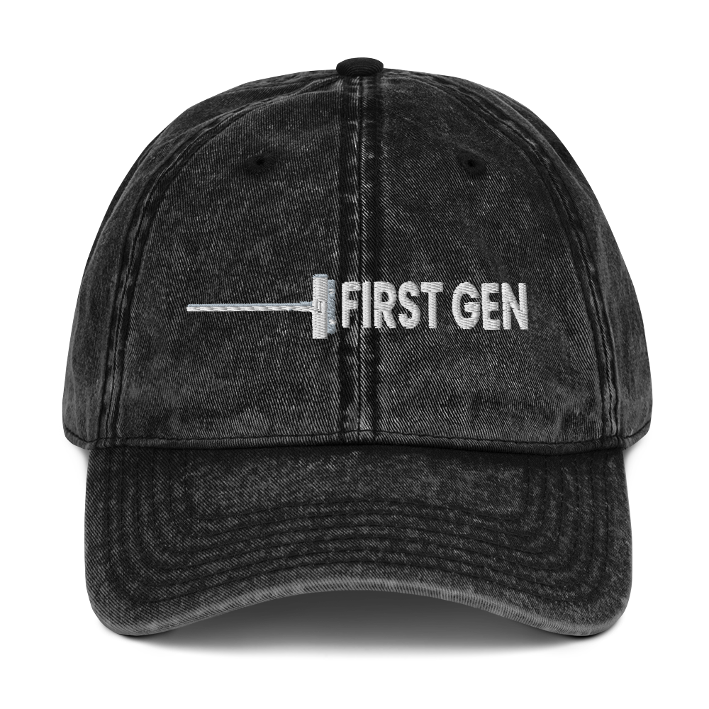 First Gen - Embroidered Twill Cap