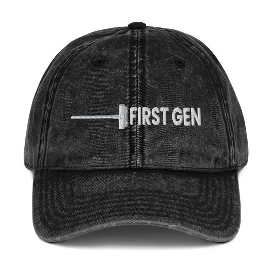 First Gen - Embroidered Twill Cap